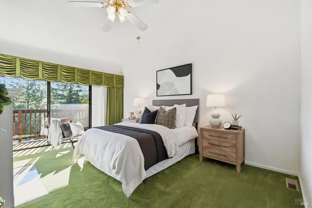 a view of a kitchen with cabinets