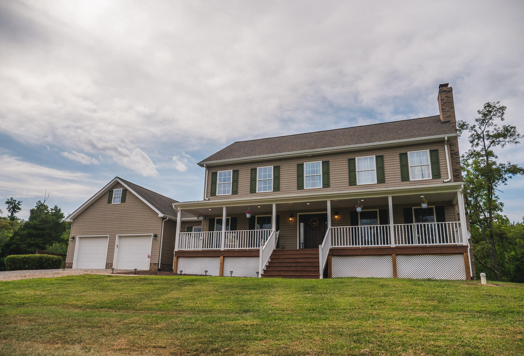 1124 Union Valley Road Riner, VA 24149 - Photo 1 of 67 a house view with a sitting space and garden space