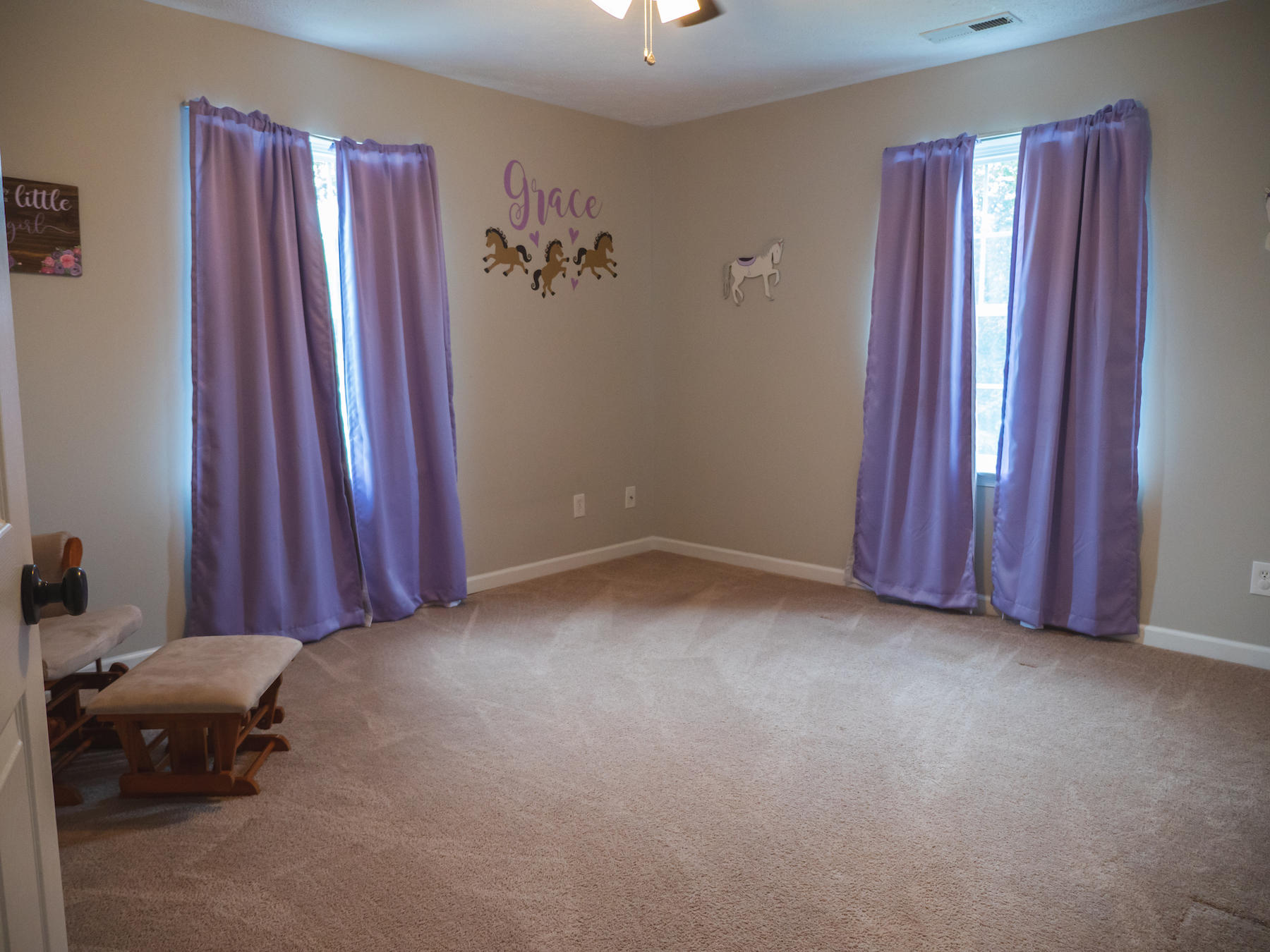 1124 Union Valley Road Riner, VA 24149 - Photo 31 of 67 an empty room with windows and closet