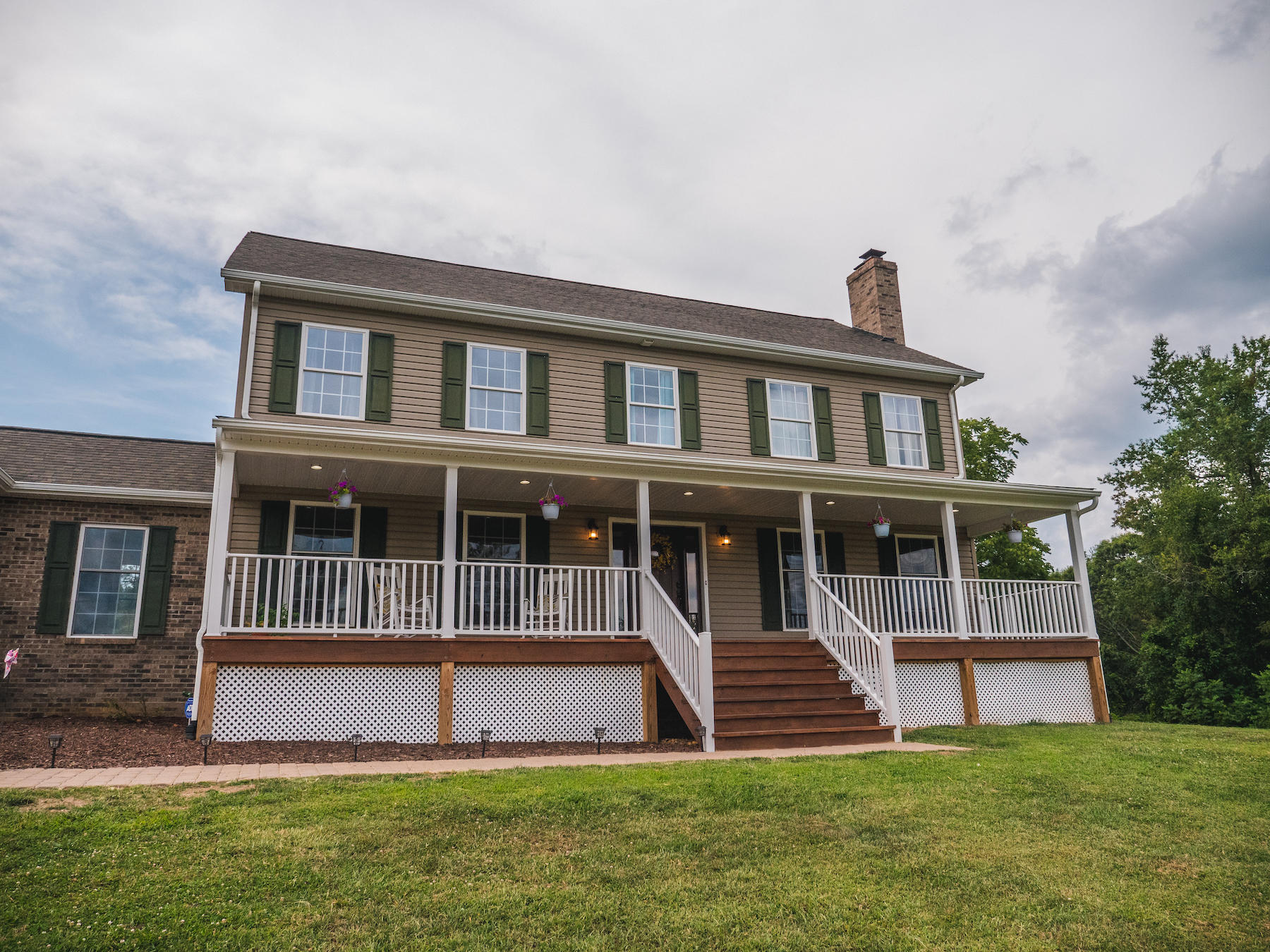 1124 Union Valley Road Riner, VA 24149 - Photo 36 of 67 a front view of a house with a yard