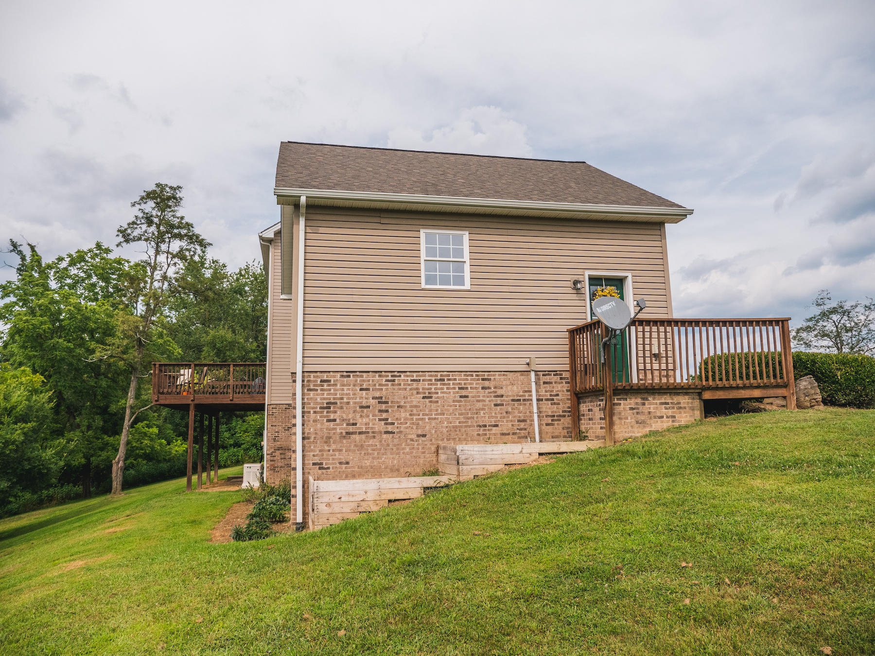 1124 Union Valley Road Riner, VA 24149 - Photo 48 of 67 a front view of house with yard and outdoor seating