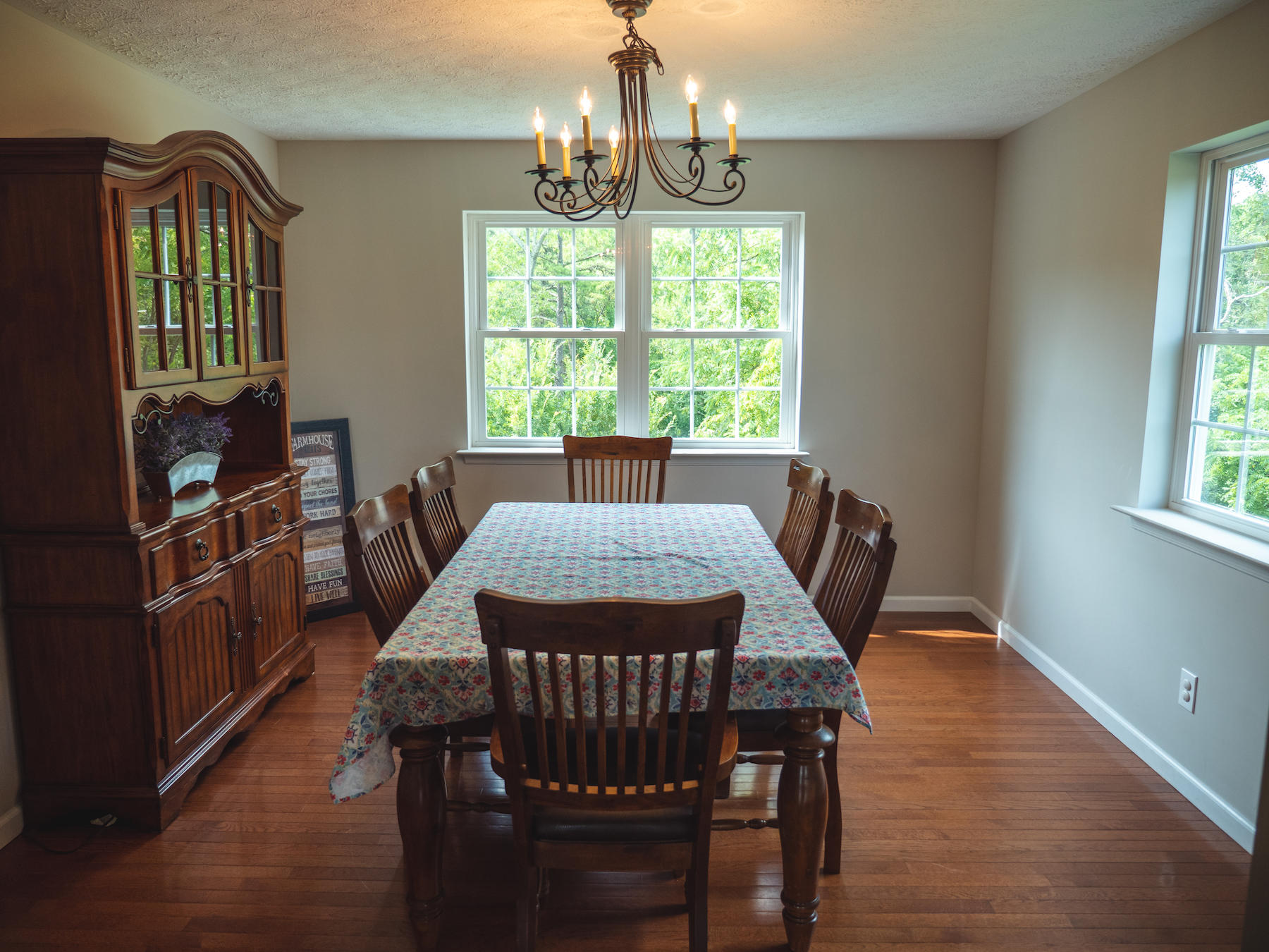 1124 Union Valley Road Riner, VA 24149 - Photo 6 of 67 a view of a dining room with furniture window and wooden floor