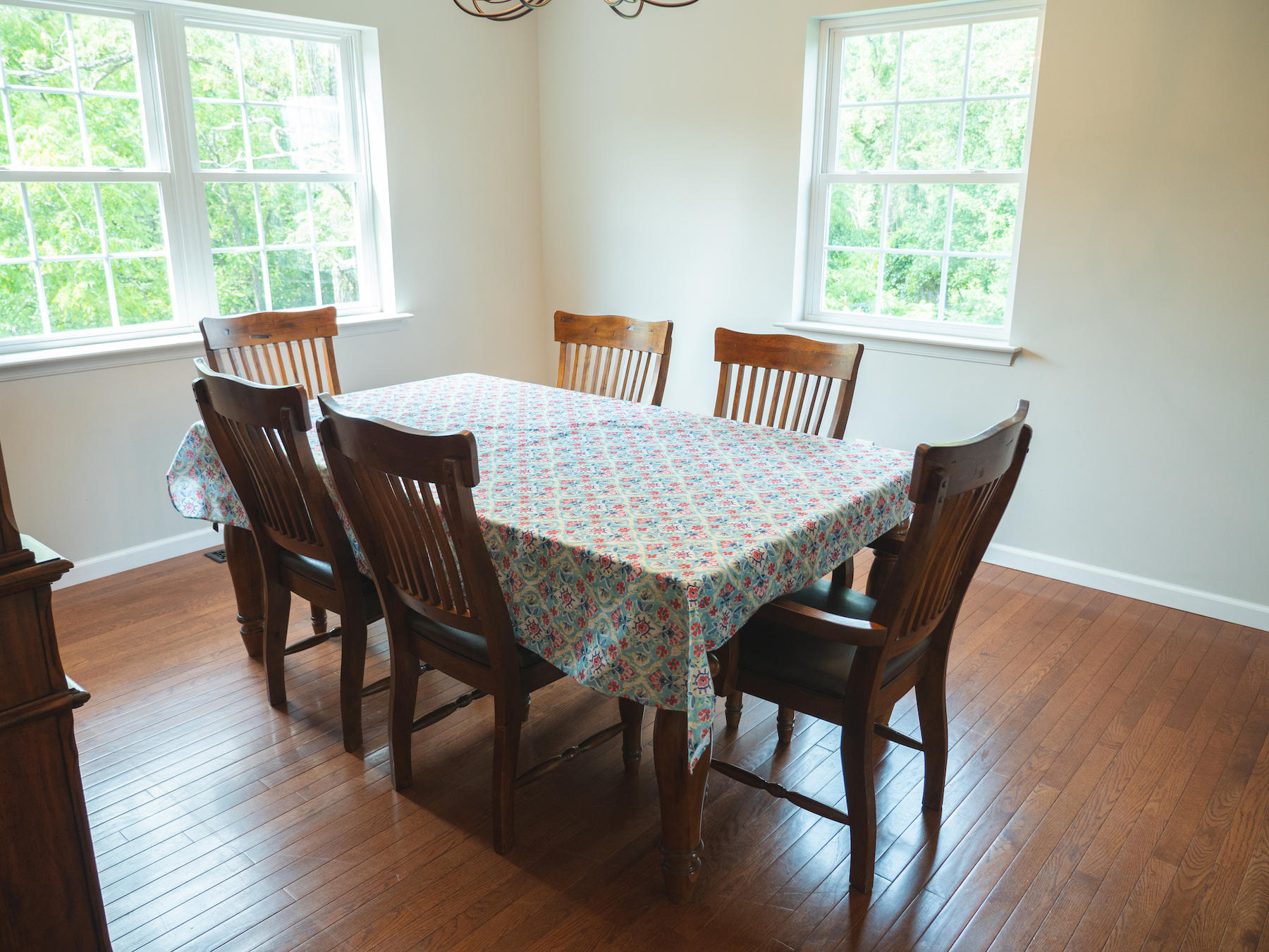1124 Union Valley Road Riner, VA 24149 - Photo 7 of 67 a view of a dining room with furniture window and wooden floor