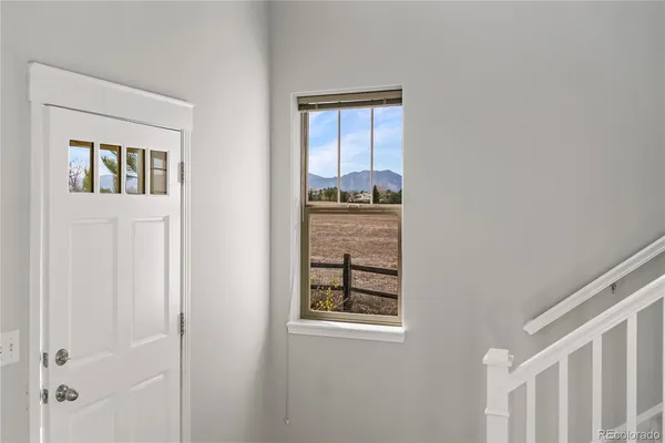 a view of kitchen and utility room