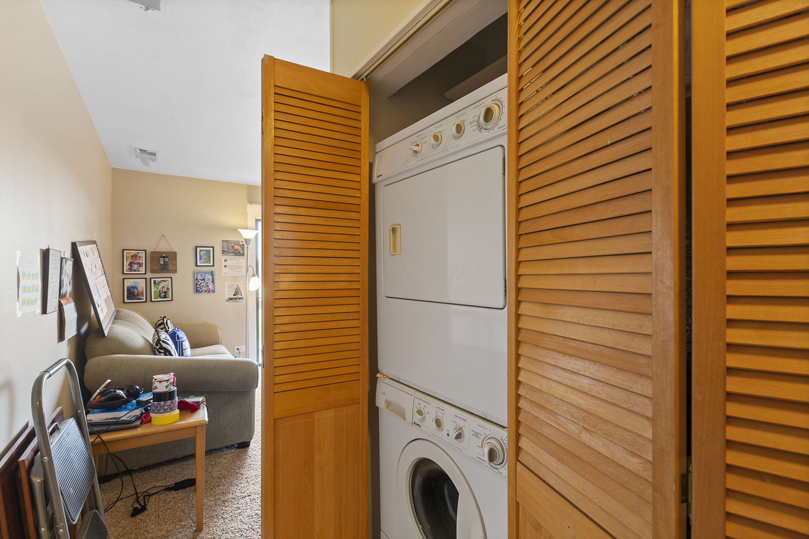 58 Vail Colony, Unit 10 Fox Lake, IL 60020 - Photo 15 of 28 a view of a utility room with washer and dryer