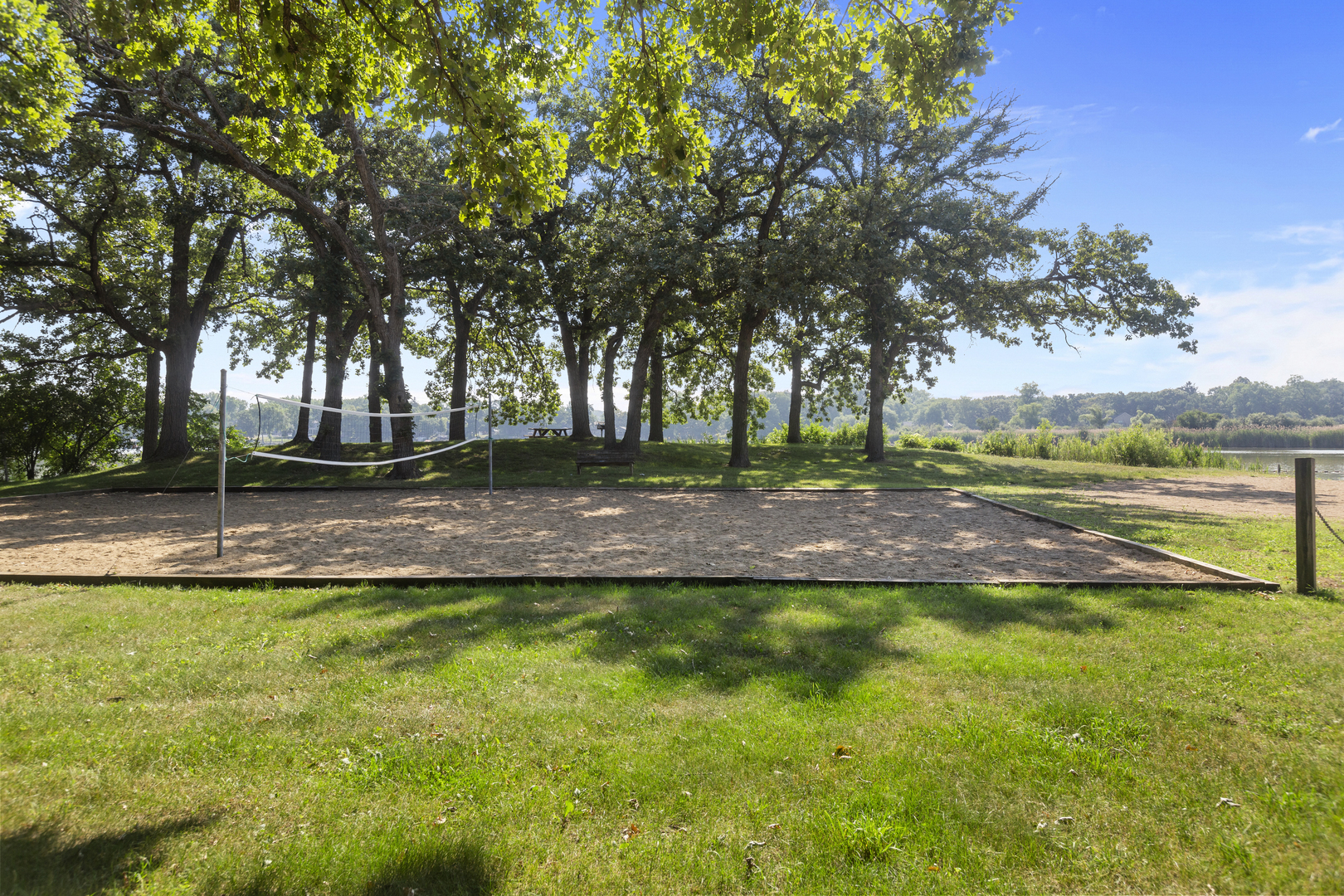 58 Vail Colony, Unit 10 Fox Lake, IL 60020 - Photo 23 of 28 a view of backyard with green space