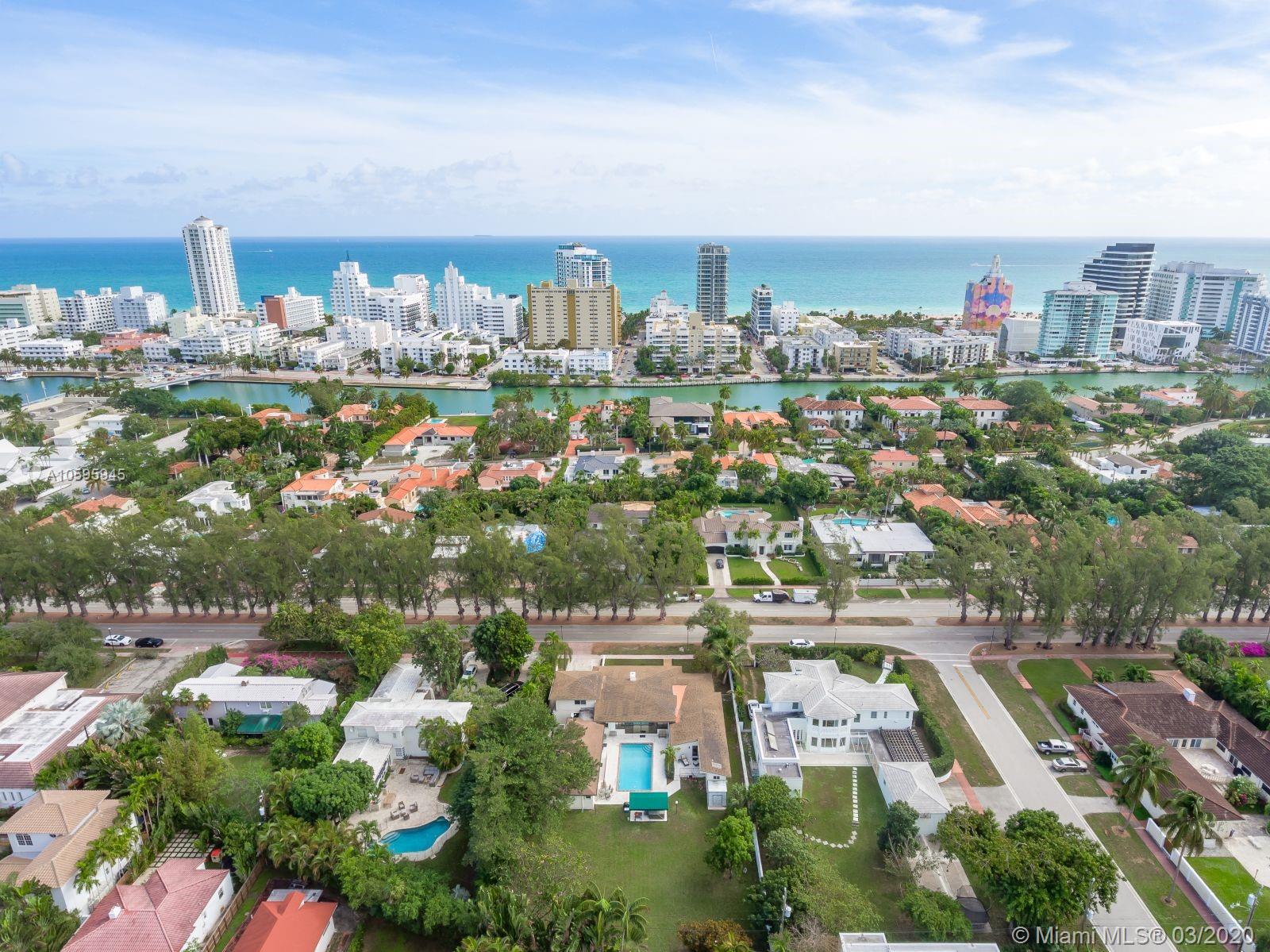 3724 Pine Tree Drive Miami Beach, FL 33140 - Photo 16 of 17 Aerial Back