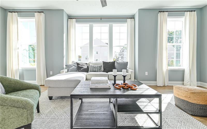 113 Affinity Drive Harmony, PA 16037 - Photo 14 of 40 a living room with furniture and a large window