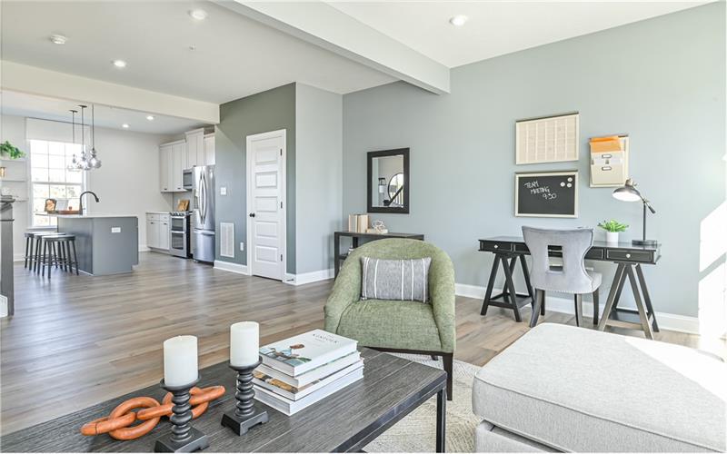 113 Affinity Drive Harmony, PA 16037 - Photo 15 of 40 a living room with furniture and a wooden floor