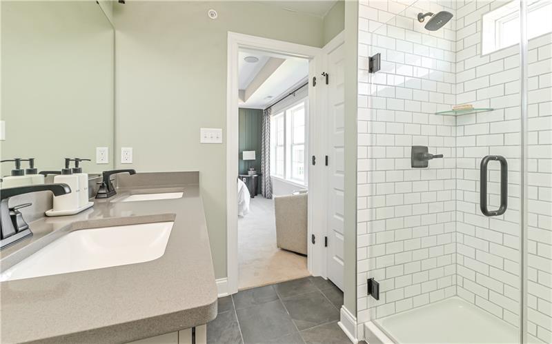 113 Affinity Drive Harmony, PA 16037 - Photo 26 of 40 a bathroom with a sink toilet and shower