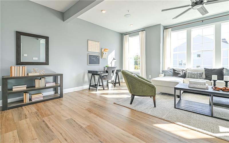 113 Affinity Drive Harmony, PA 16037 - Photo 10 of 40 a living room with furniture and a wooden floor
