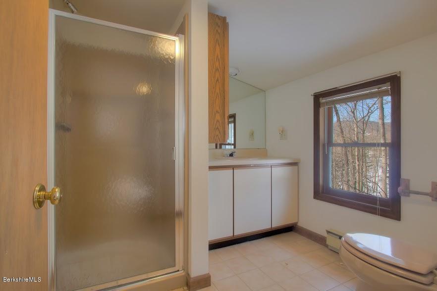 27 A Birch Road Copake, NY 12516 - Photo 15 of 16 a bathroom with a sink and a mirror