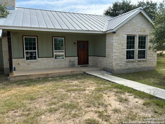 a view of a house with a outdoor space
