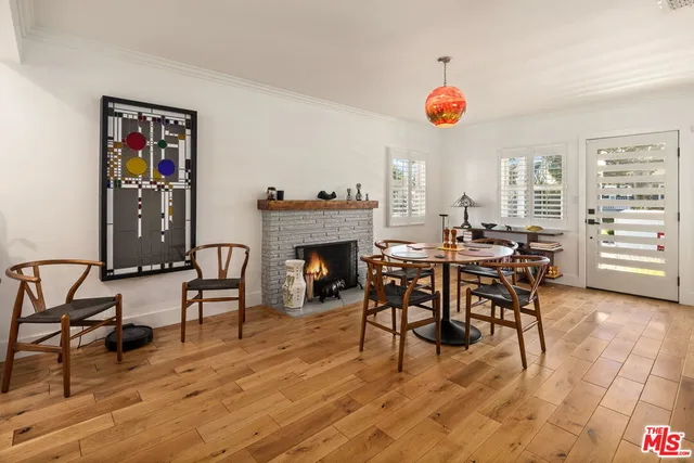 a view of a livingroom with furniture and a couch