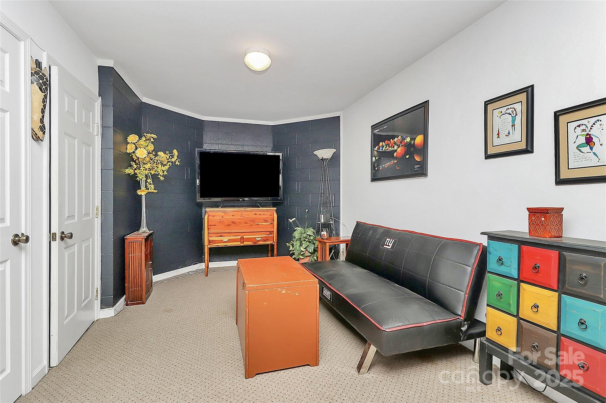 514 Bethel School Road Clover, SC 29710 - Photo 22 of 28 a living room with furniture and a flat screen tv
