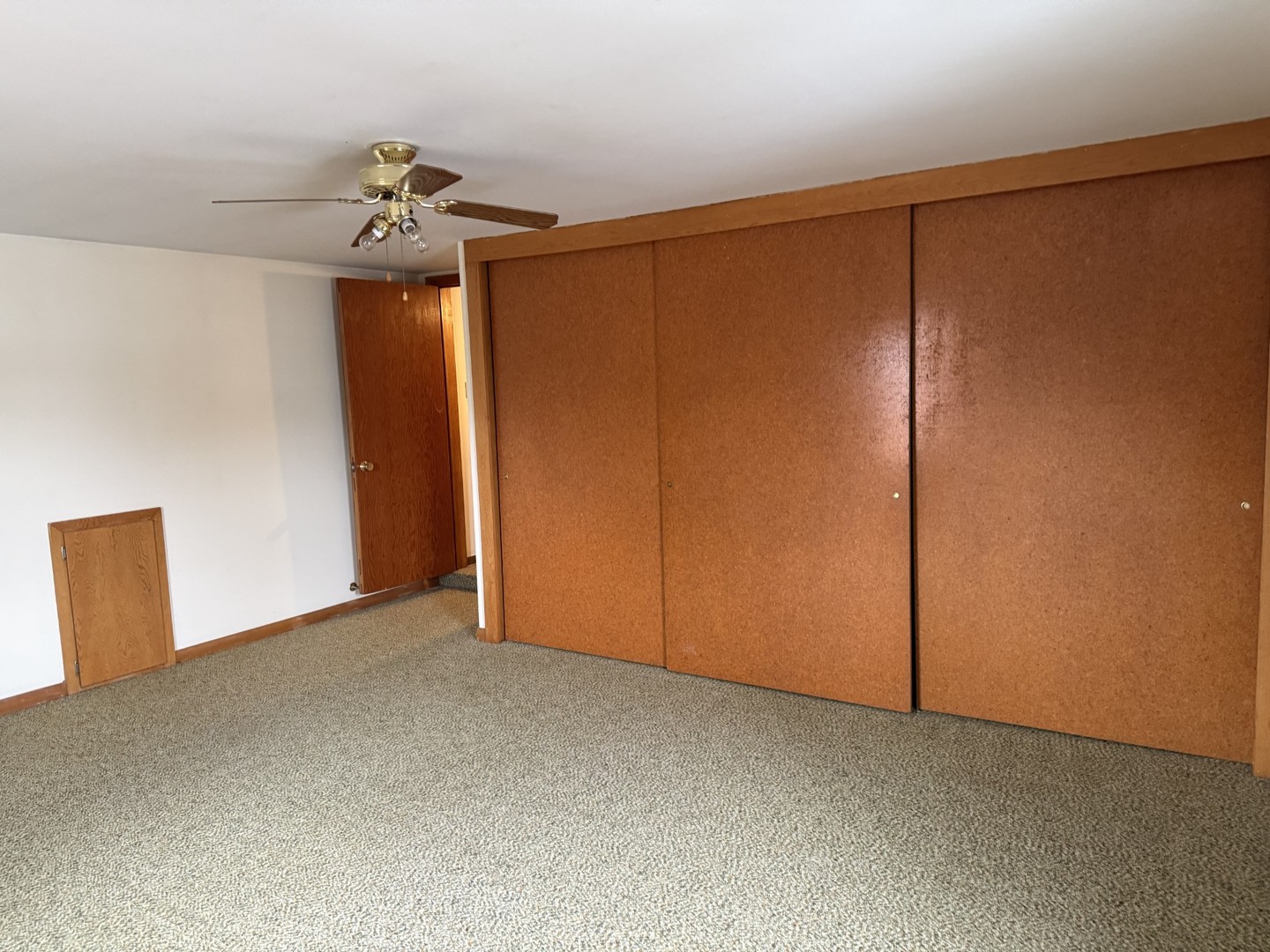 205 6th Avenue Mendota, IL 61342 - Photo 21 of 32 a view of an empty room with a chandelier fan