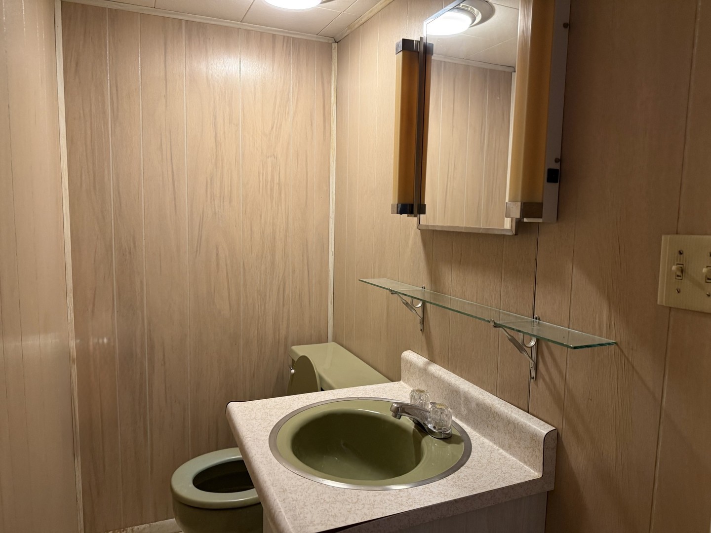 205 6th Avenue Mendota, IL 61342 - Photo 26 of 32 a bathroom with a sink a toilet and a mirror