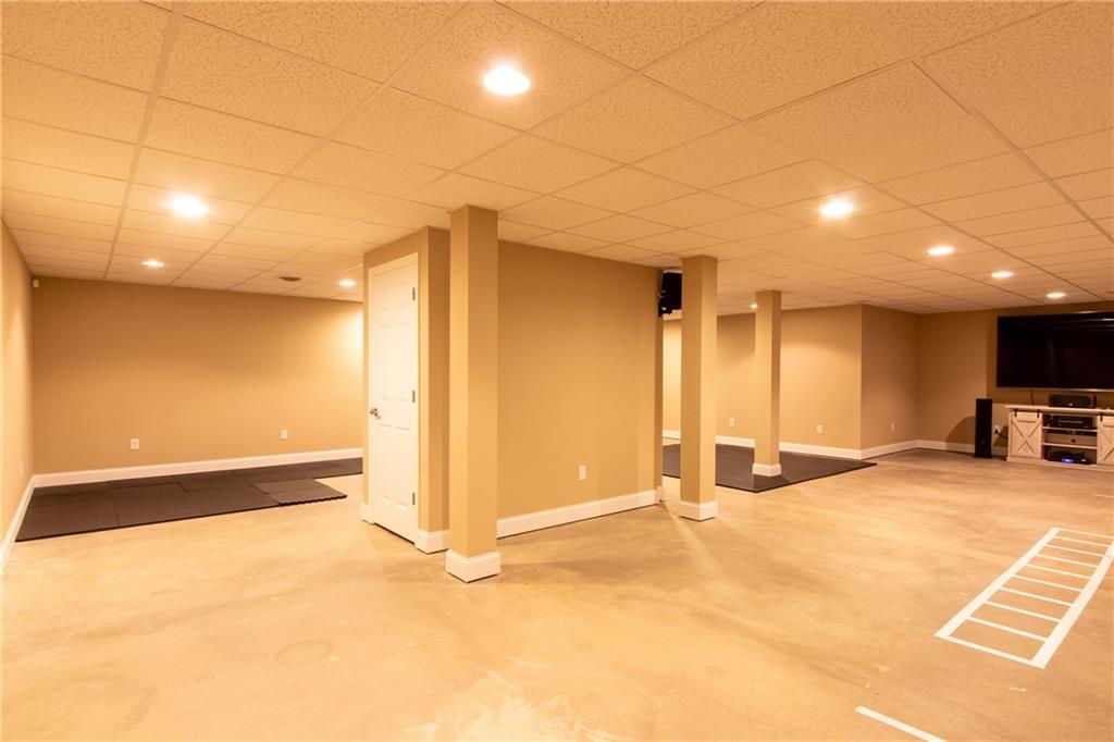 105 Pheasant Ridge Drive Butler, PA 16001 - Photo 31 of 42 Amazing space in the lower level surround sound ...... and more
