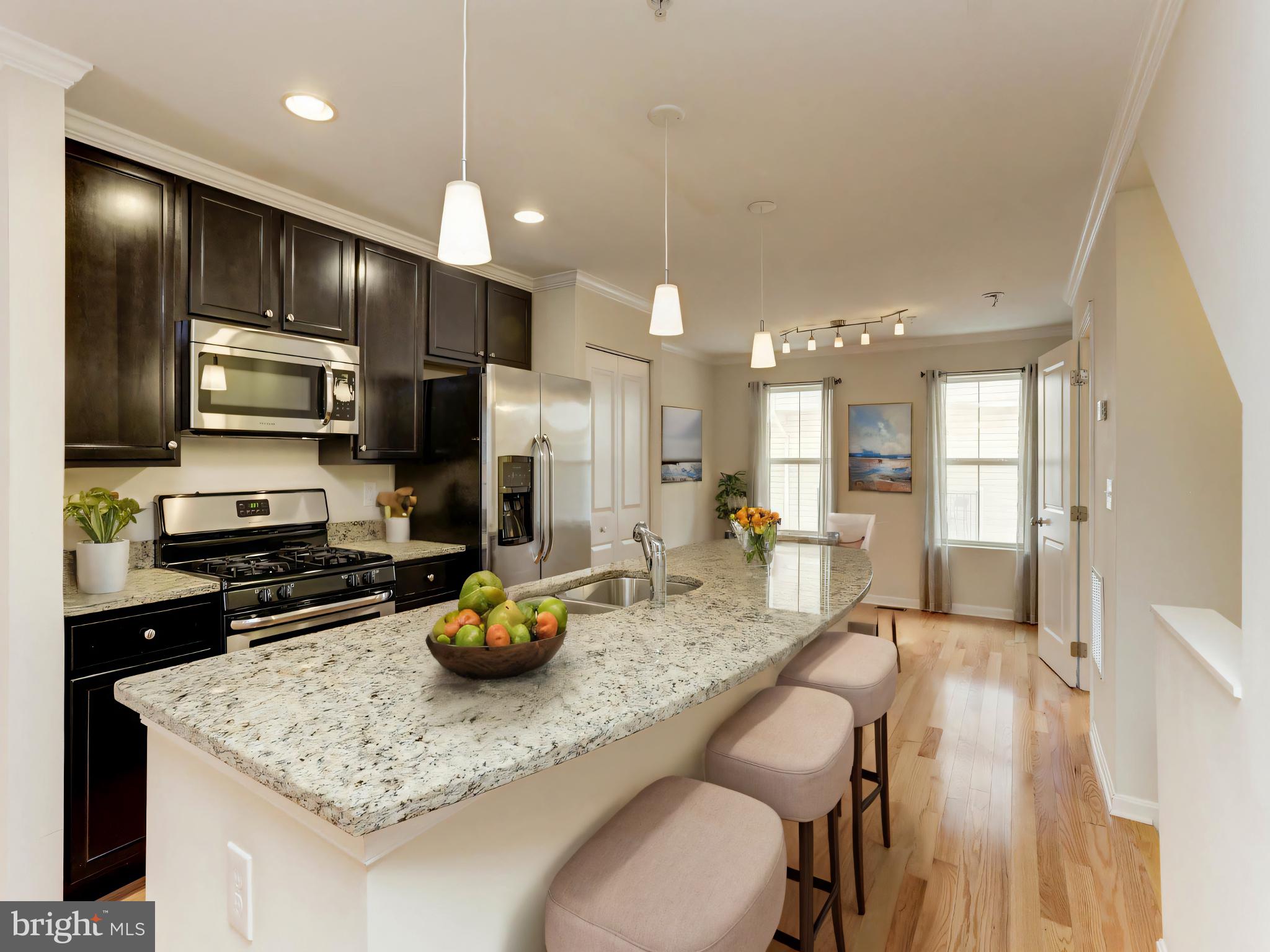 4625 Dillon Place Baltimore, MD 21224 - Photo 8 of 41 Virtually staged kitchen