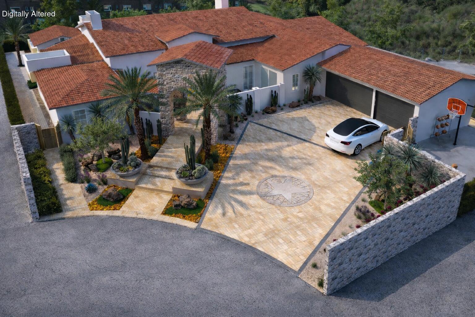 1 Via Perugia Rancho Mirage, CA 92270 - Photo 13 of 19 a view of a house with outdoor space and sitting area