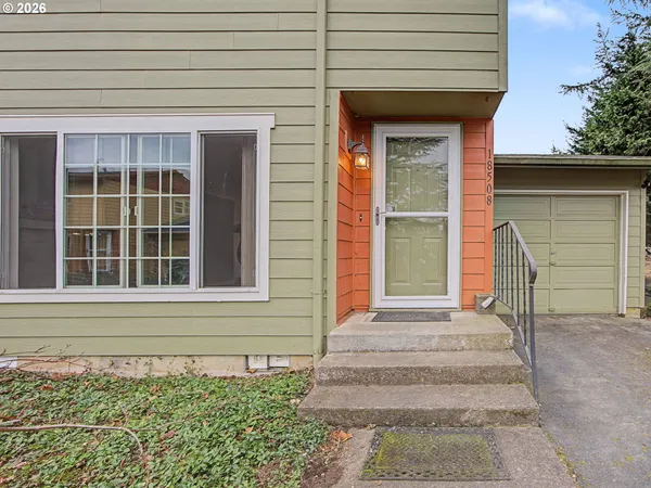 a front view of a house with a porch