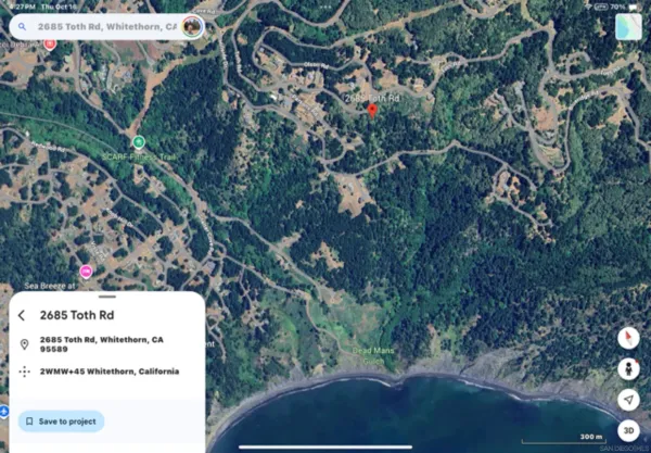 $15,000 | 2685 Toth Road, Unit 20 BLOCK 193, Whitethorn, CA 95589