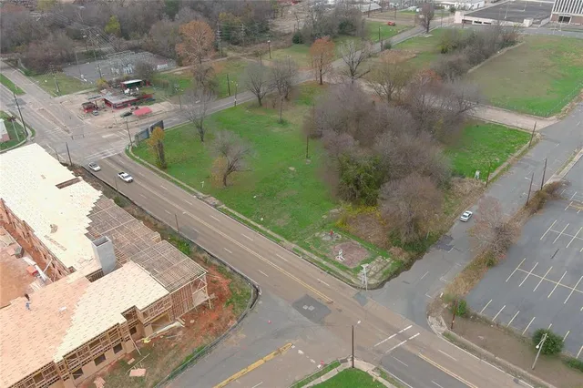 a view of a garden with a pathway