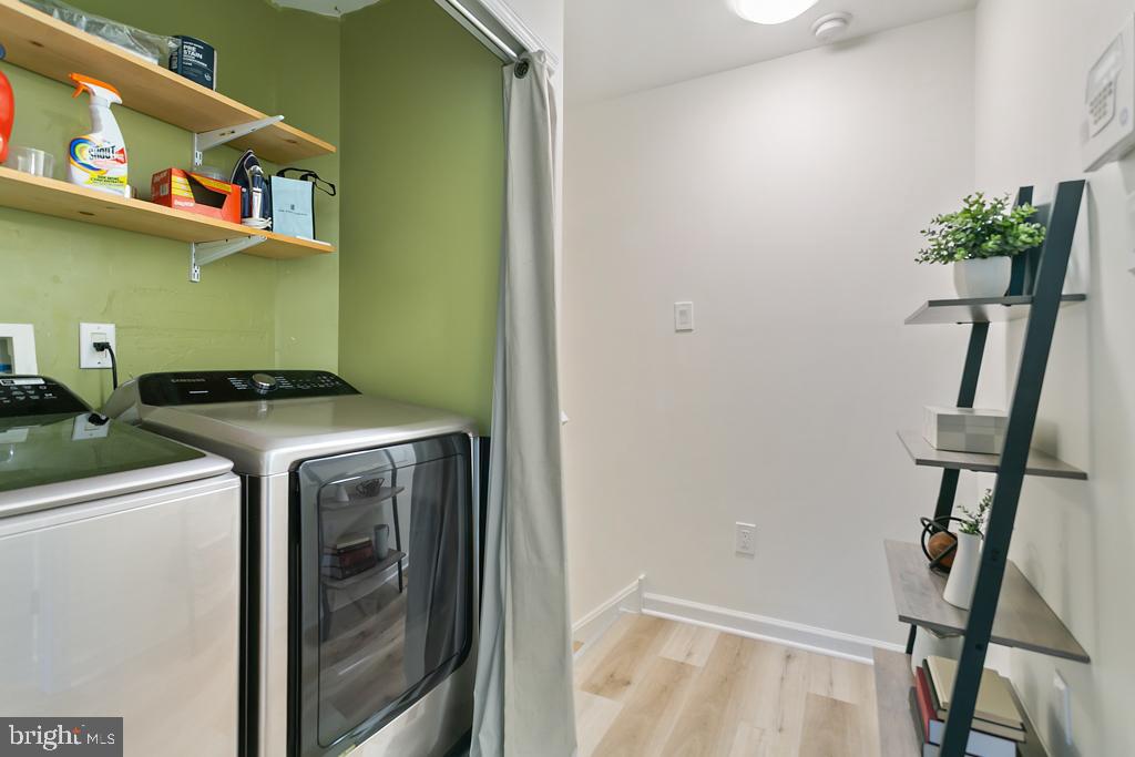 220 Flagstone Road, Unit 6 Chester Springs, PA 19425 - Photo 19 of 32 a utility room with dryer and washer