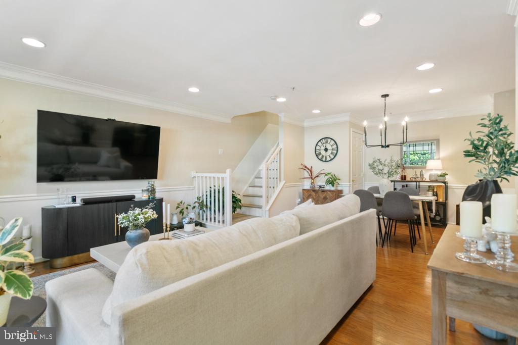 220 Flagstone Road, Unit 6 Chester Springs, PA 19425 - Photo 4 of 32 a living room with furniture and a flat screen tv