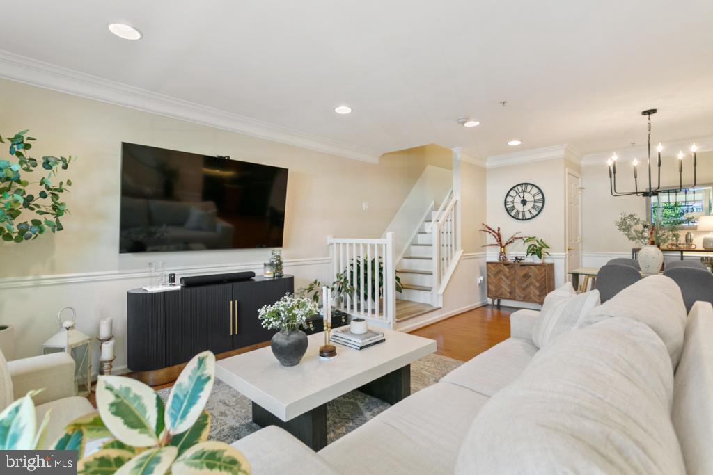 220 Flagstone Road, Unit 6 Chester Springs, PA 19425 - Photo 5 of 32 a living room with furniture and a flat screen tv