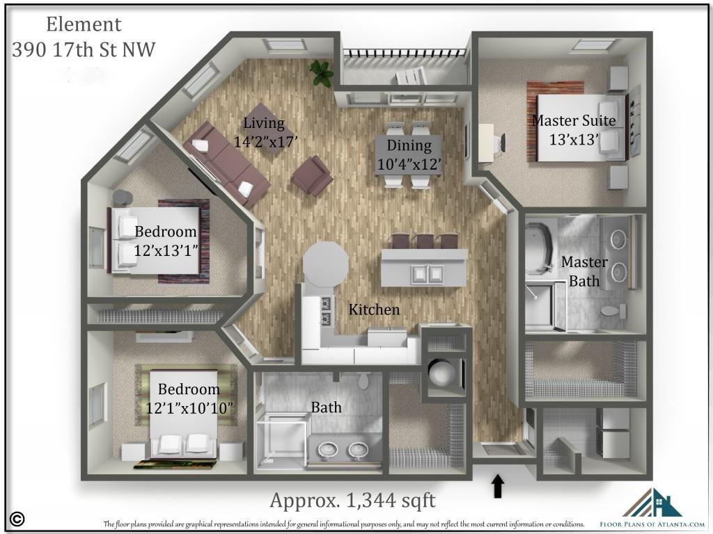 390 17th Street Northwest, Unit 3044 Atlanta, GA 30363 - Photo 31 of 31