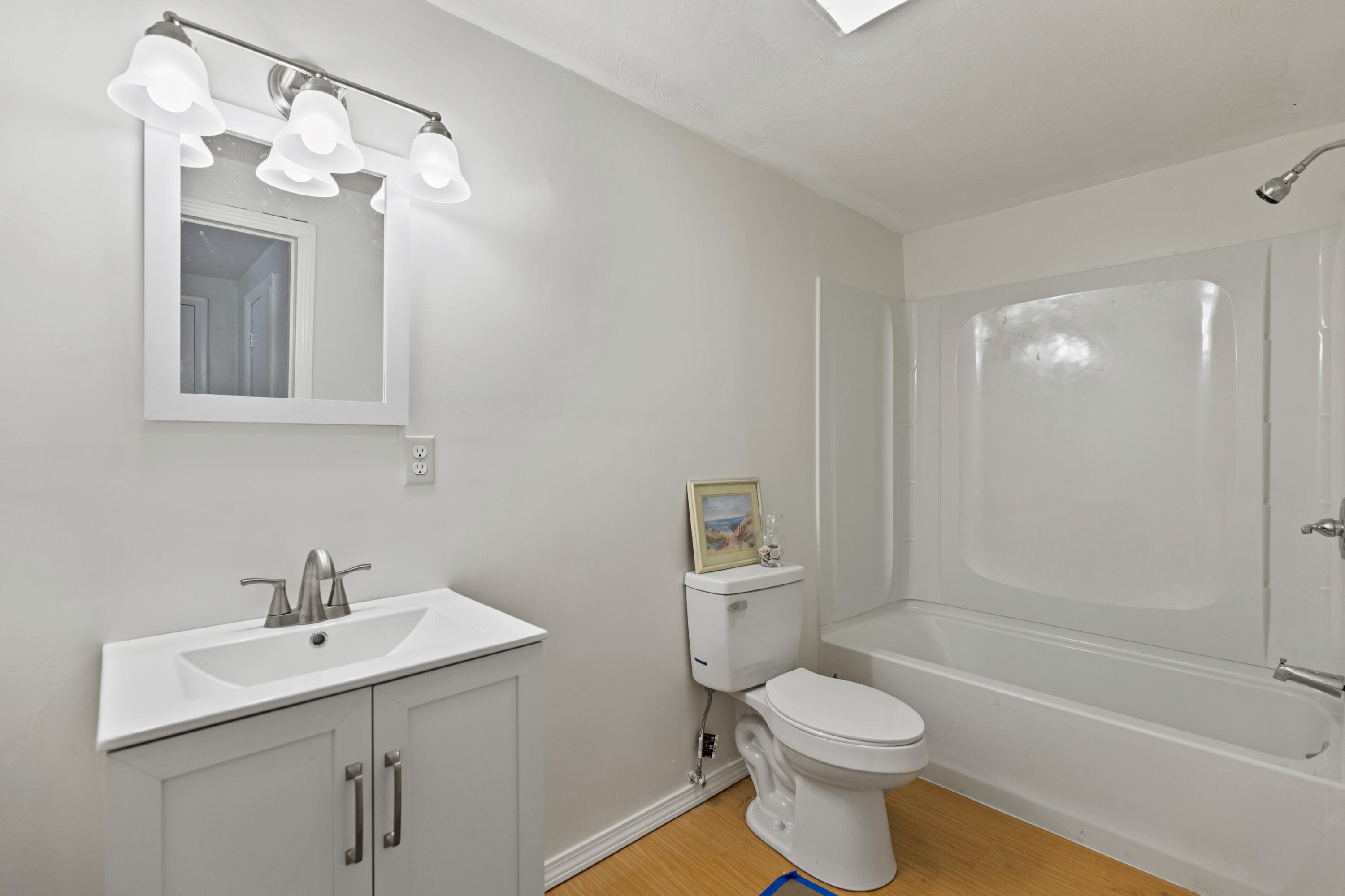 42 Clay Road Gorham, ME 04038 - Photo 9 of 39 Updated bath, with LED lighting