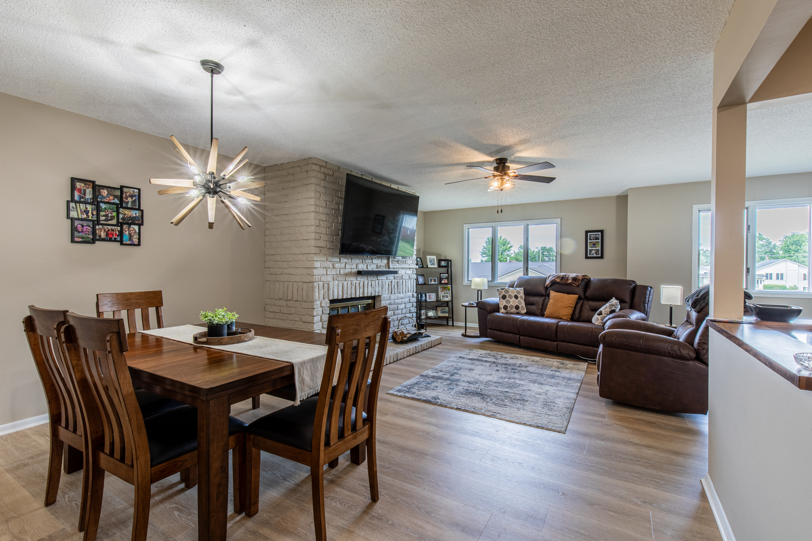 973 Innsbruck Lane, Unit 4G Princeton, IL 61356 - Photo 2 of 15 a view of a dining room with furniture window and wooden floor