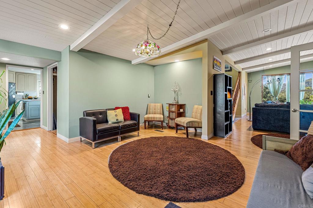 8411 Foothill Boulevard Pine Valley, CA 91962 - Photo 13 of 46 a living room with furniture and a fireplace