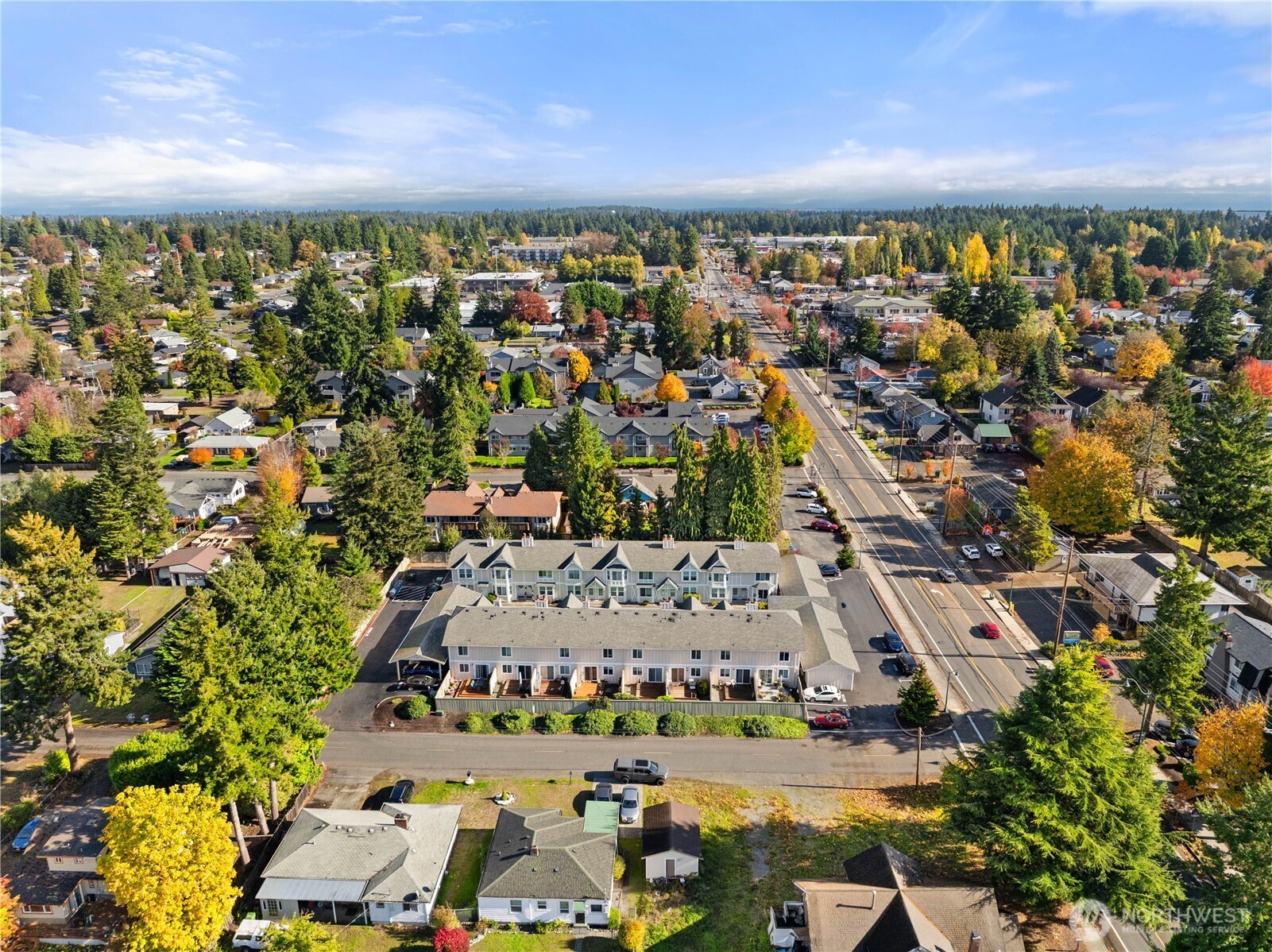 2621 Mountain View Avenue West, Unit 9B Tacoma, WA 98466 - Photo 29 of 30 an aerial view of multiple house