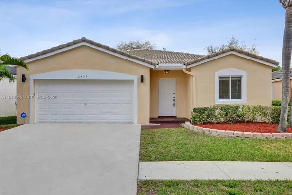$3,900 | 2421 Southwest 103rd Way, Miramar, FL 33025