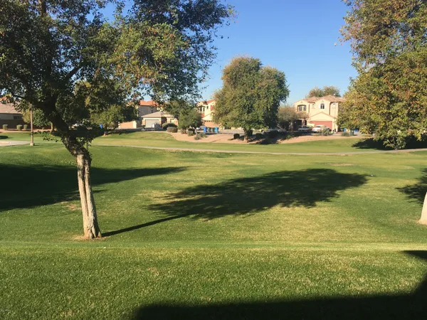 a view of yard with ocean view