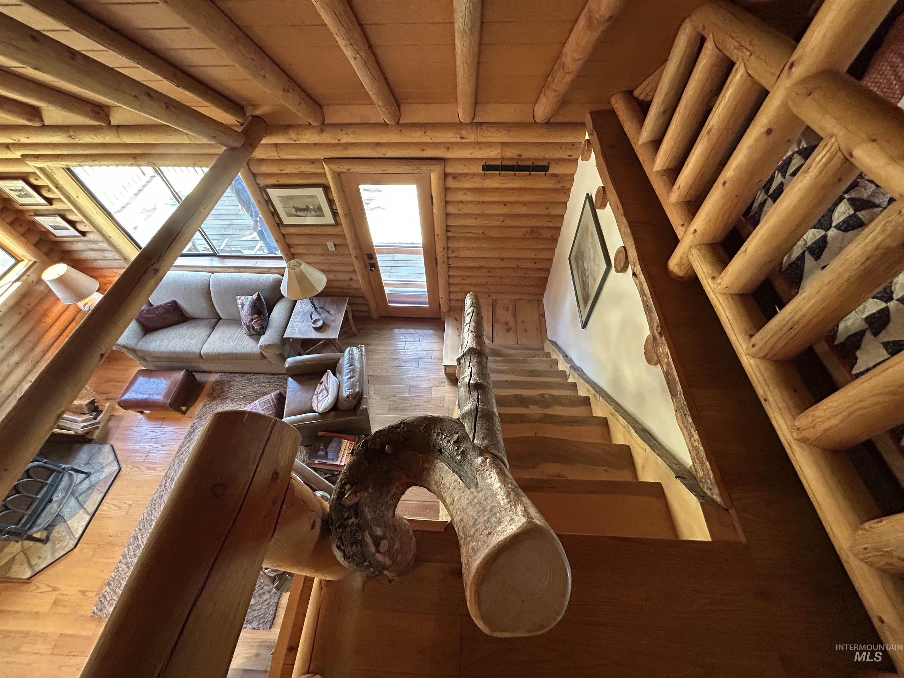 35 Sawtooth Way Stanley, ID 83278 - Photo 19 of 36 Wood-finish plank flooring throughout the main level
