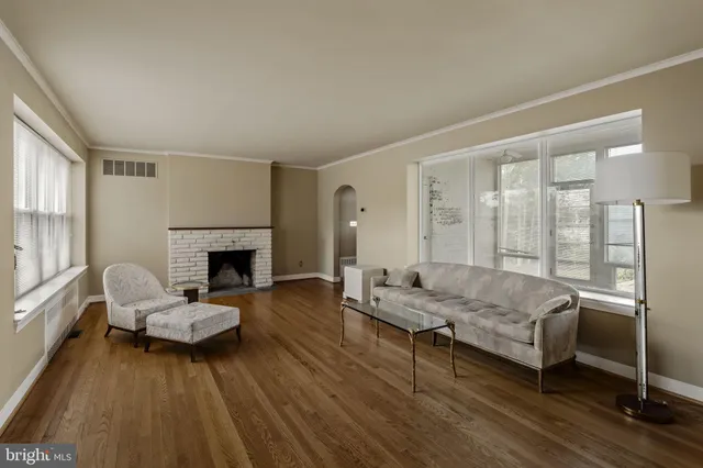 a view of a room with a sink and a window