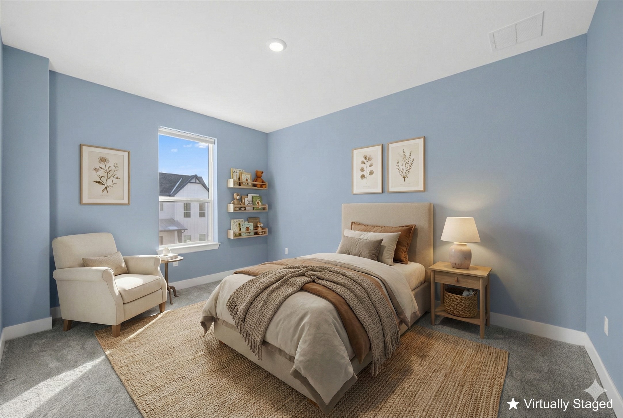 5902 Rangeland Road Austin, TX 78747 - Photo 28 of 35 Carpeted bedroom featuring baseboards