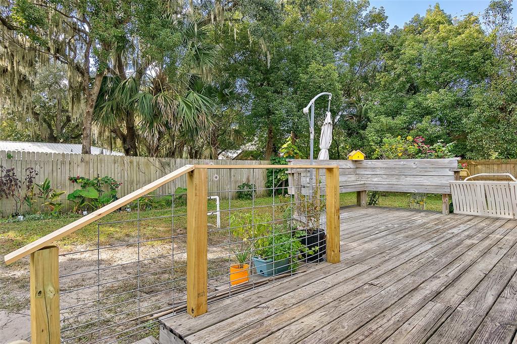 405 North Cherry Street Bunnell, FL 32110 - Photo 30 of 52 a small view from deck