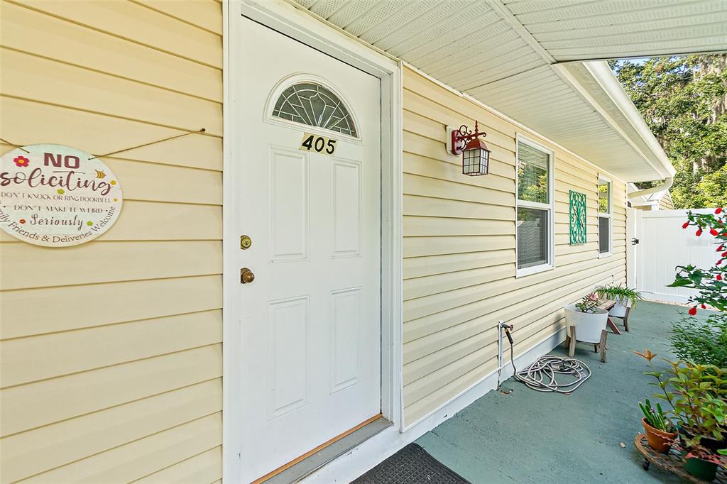 405 North Cherry Street Bunnell, FL 32110 - Photo 39 of 52 a view of a door and the window
