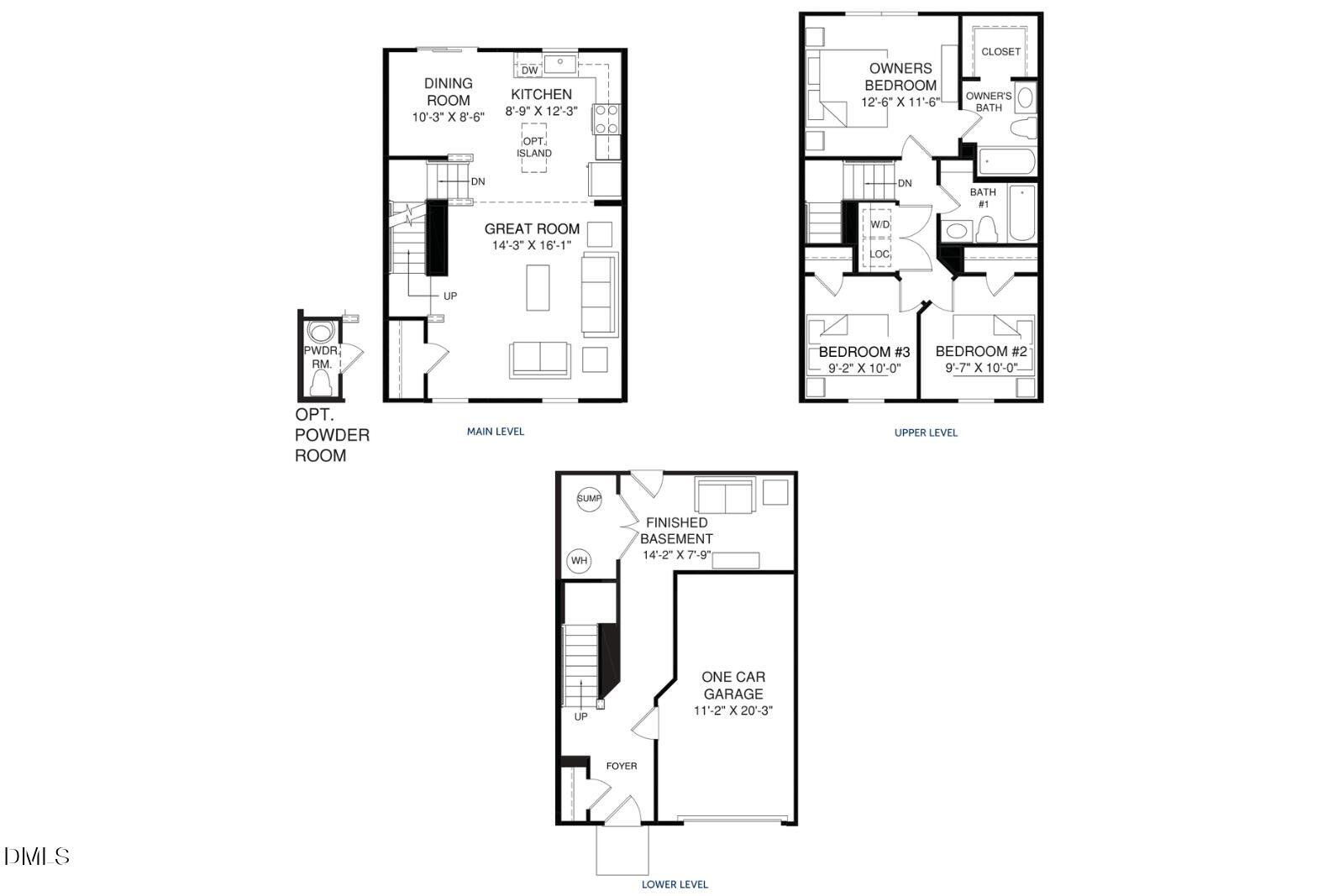 1253 Rollman Farm Road Raleigh, NC 27603 - Photo 23 of 23 2 Juniper Floorplan
