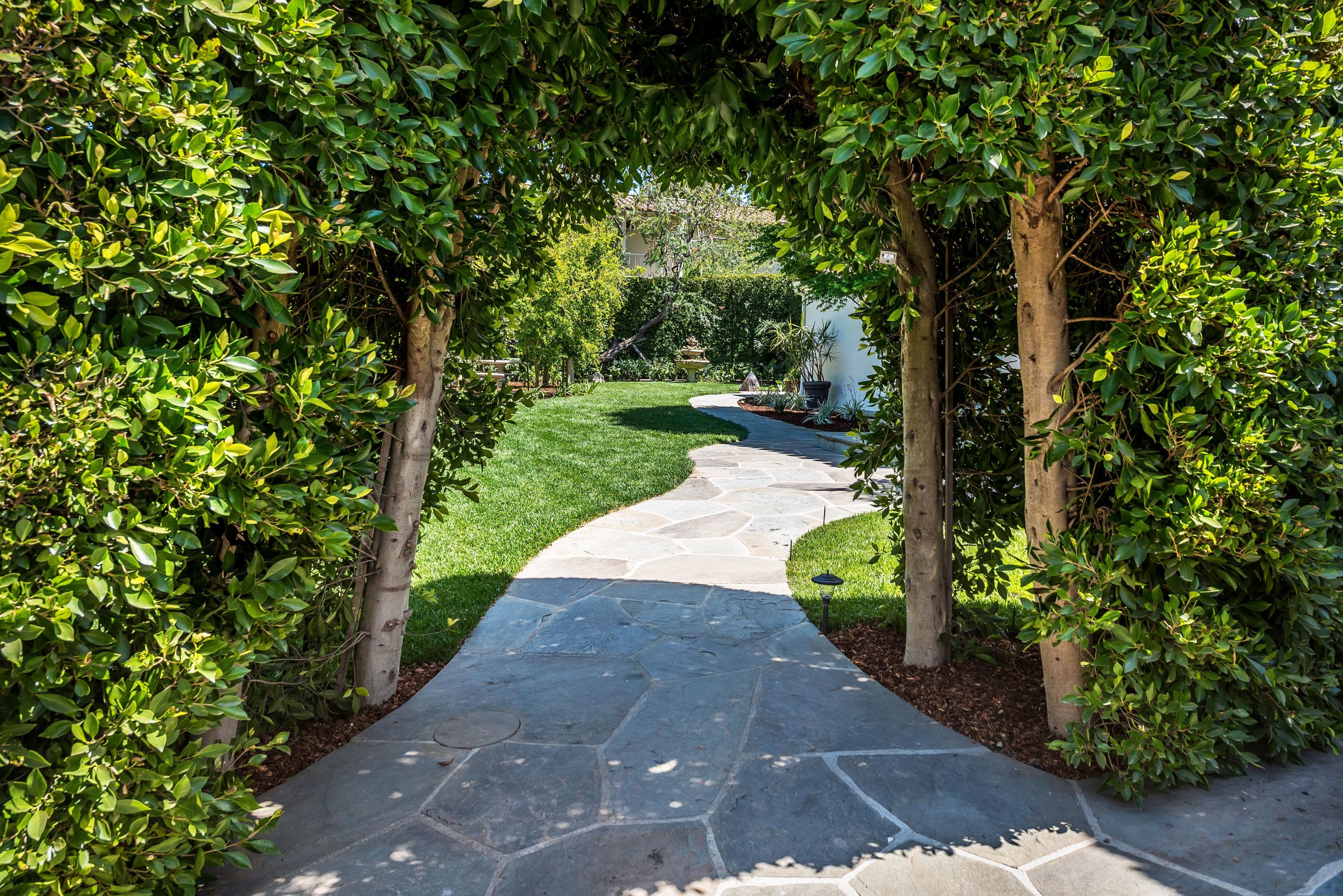 290 Butterfly Lane Montecito, CA 93108 - Photo 17 of 21 Entry Garden Path