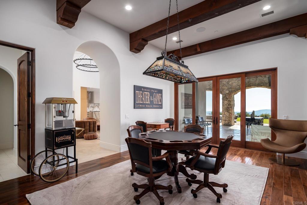 18000 Sunset Point Road Poway, CA 92064 - Photo 24 of 36 a view of a dining room with furniture window and outside view