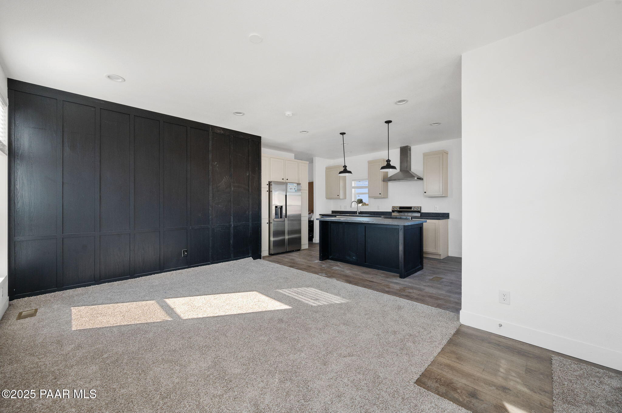 39 East Abra Road Paulden, AZ 86334 - Photo 2 of 23 a kitchen with stainless steel appliances a refrigerator and a sink