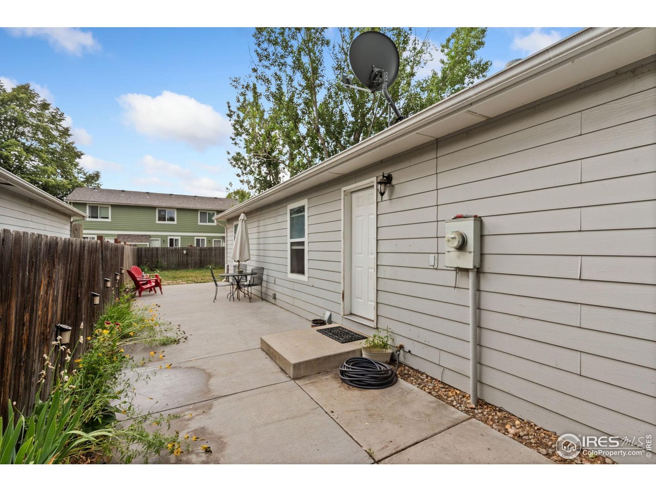 1255 Alameda Street Fort Collins, CO 80521 - Photo 18 of 22 Patio on east side of the home