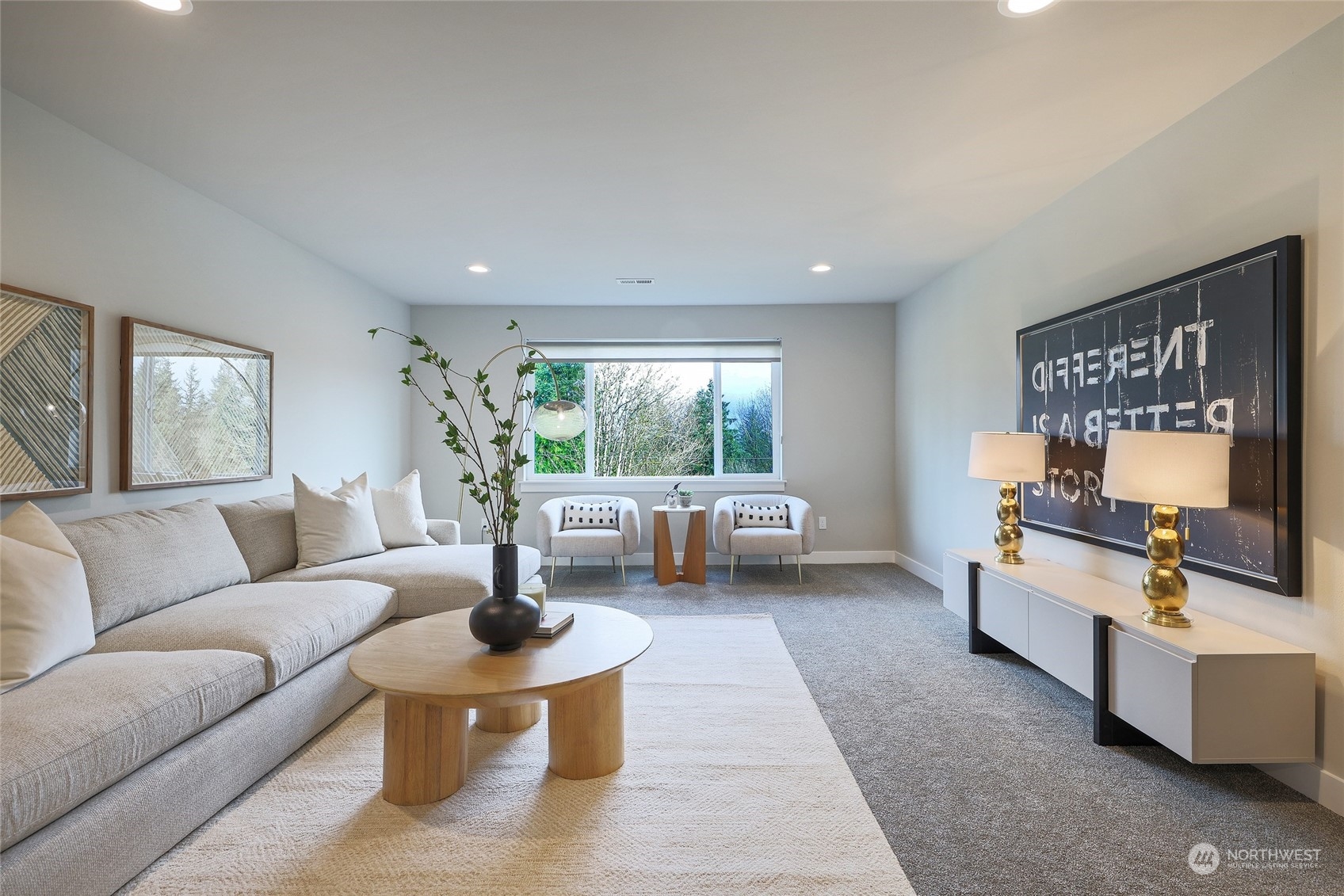 2 213th Street Southwest Bothell, WA 98021 - Photo 34 of 40 a living room with furniture and a large window
