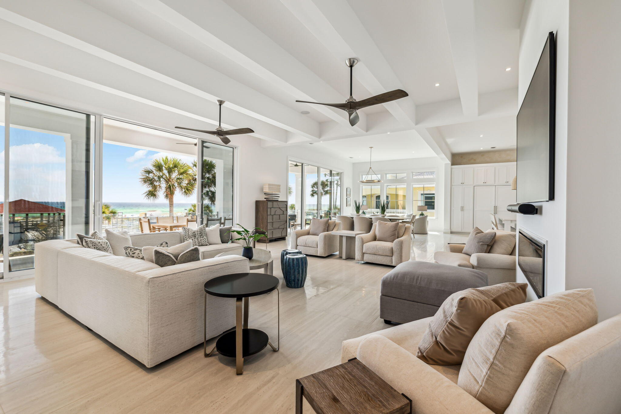 4658 Destiny Way Destin, FL 32541 - Photo 20 of 29 a living room with furniture and a large window