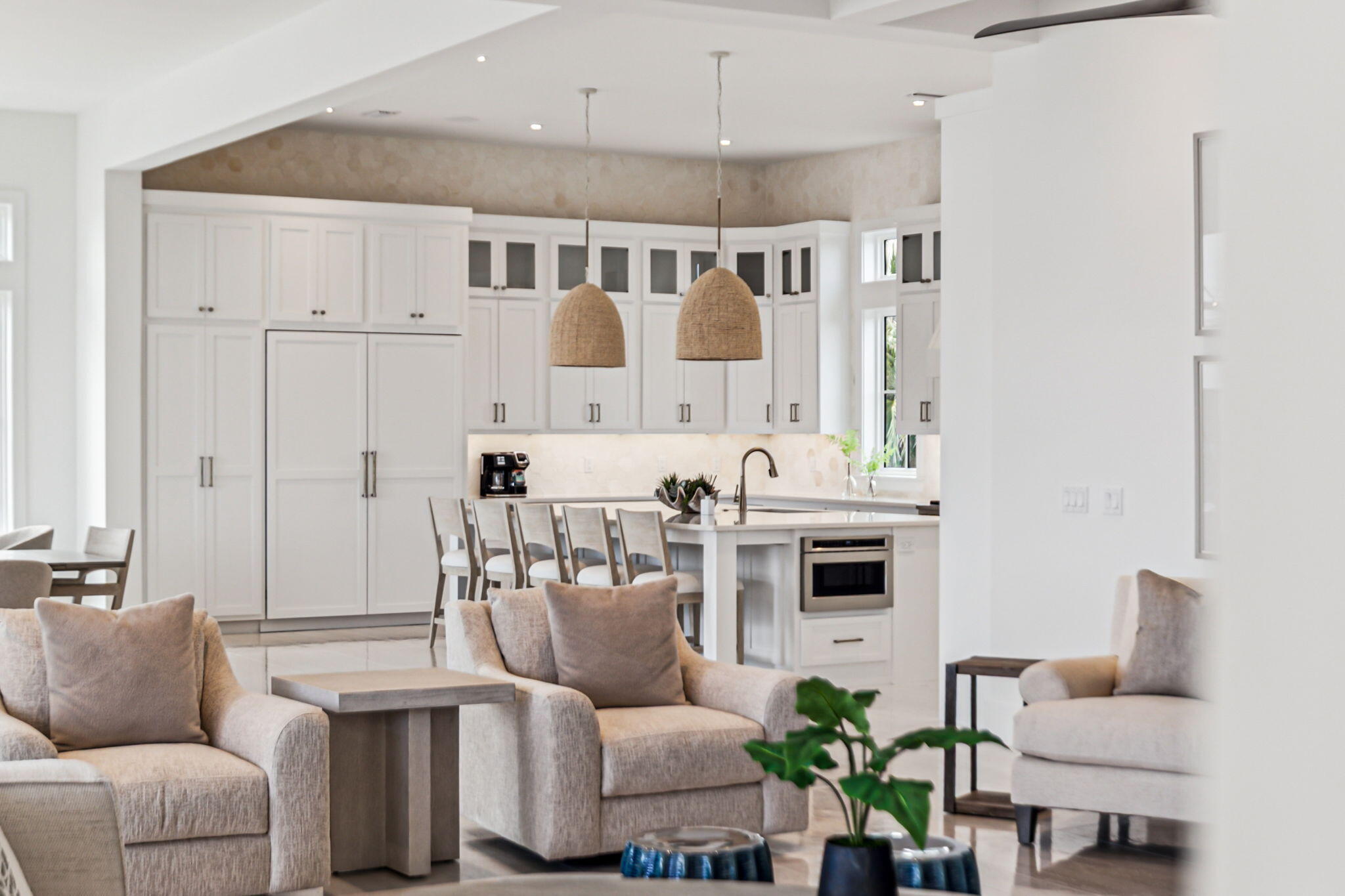 4658 Destiny Way Destin, FL 32541 - Photo 2 of 29 a living room with furniture and a fireplace